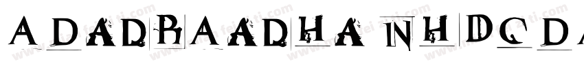 AliHYAiHei Regular字体转换